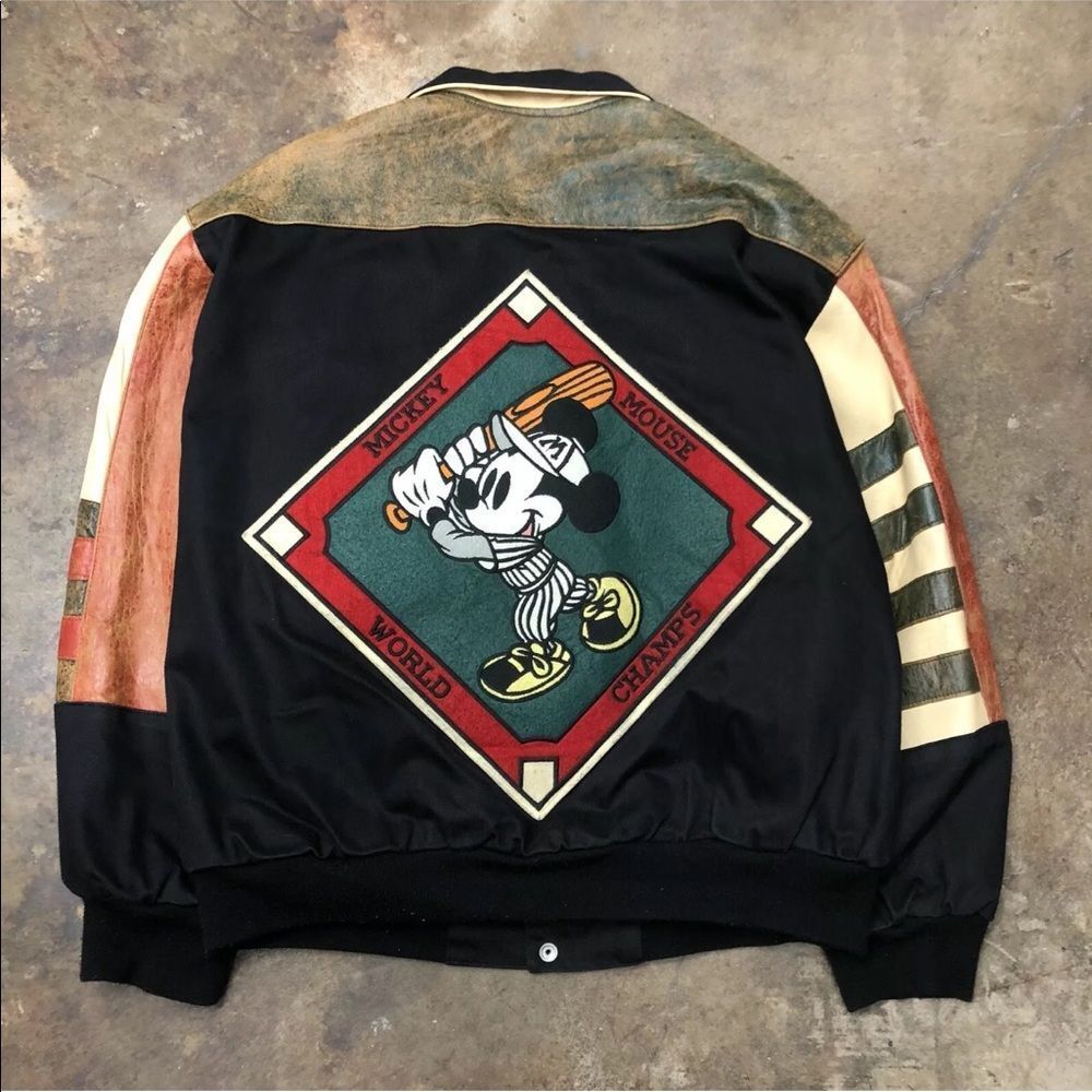 Mickey Mouse baseball Jeff Hamilton starter coat